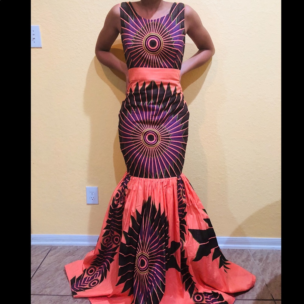 Custom Ankara Dress